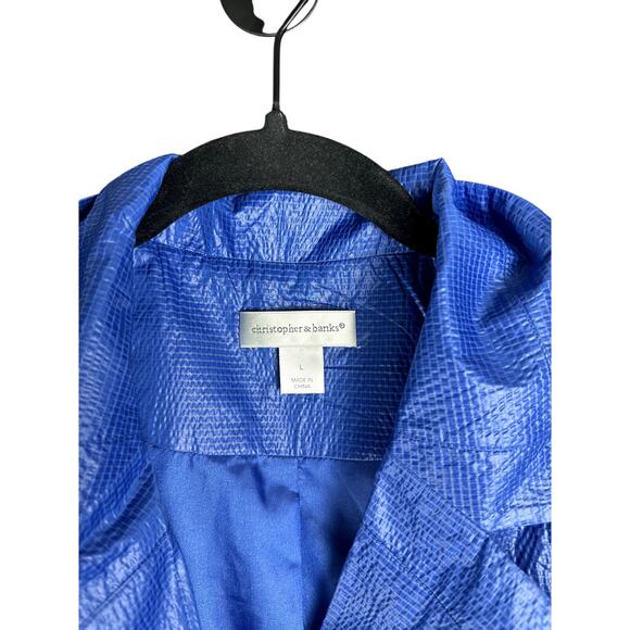 VTG - Y2K Jacket Trench wind breaker - Picture 3 of 4